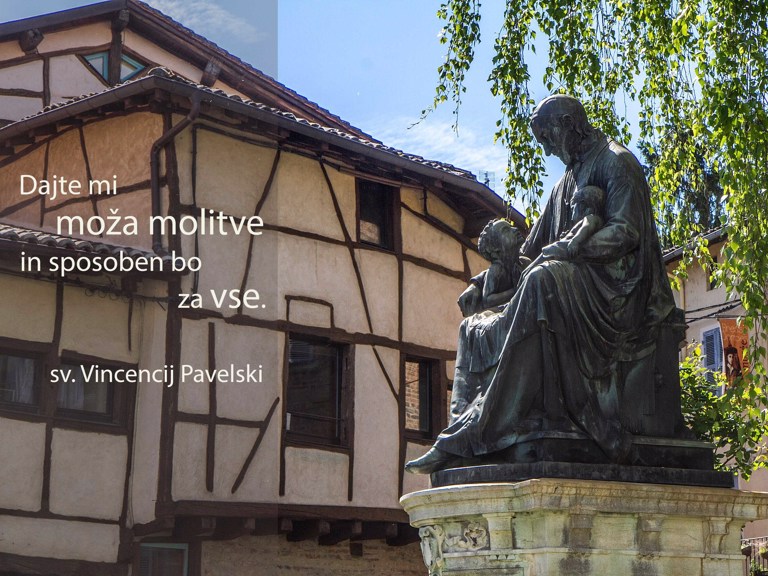 Relikvije sv. Vincencija Pavelskega so v Sloveniji